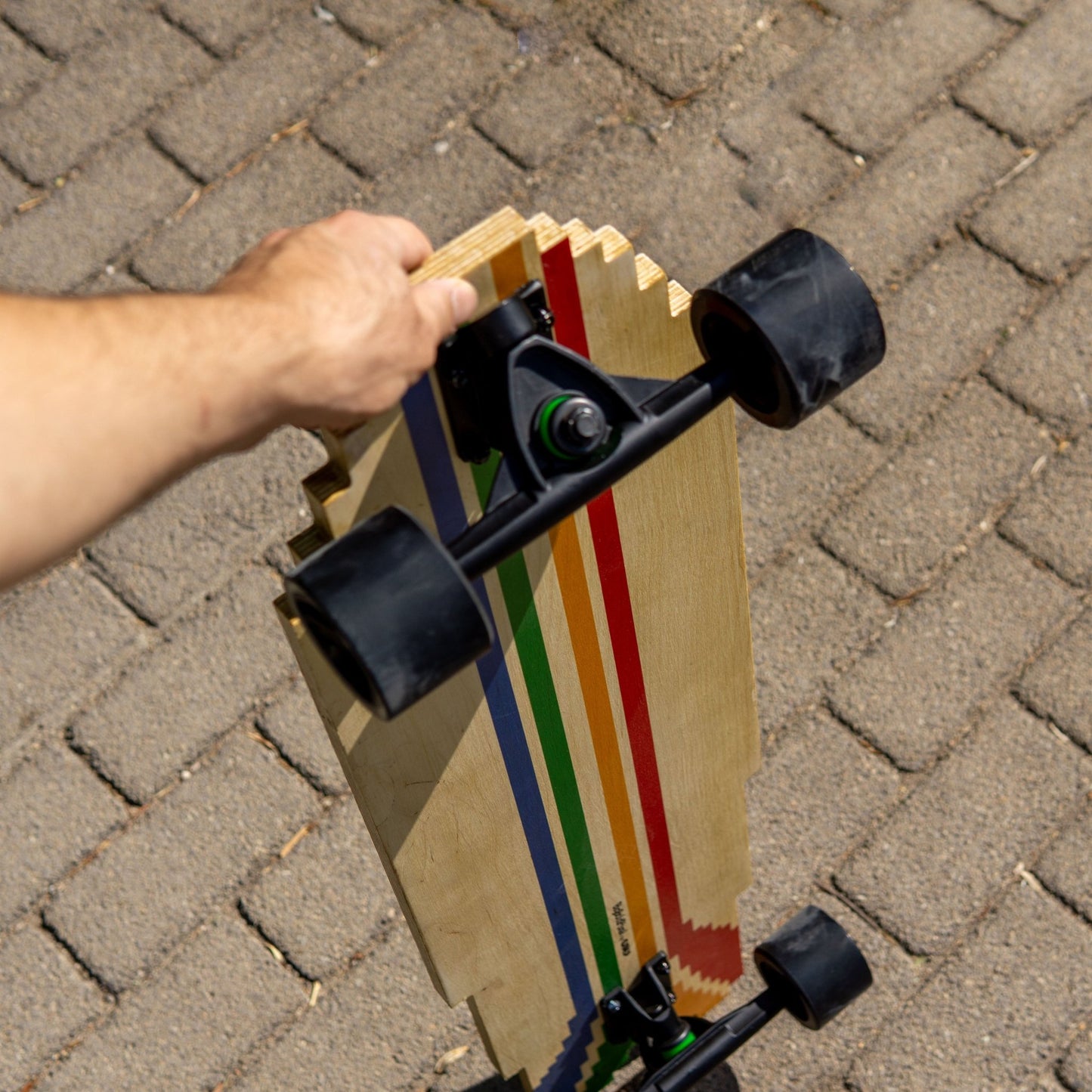 BigBoldPixel – Pixel Art Longboard / Surfskate / Skateboard (34") - Kutalp
