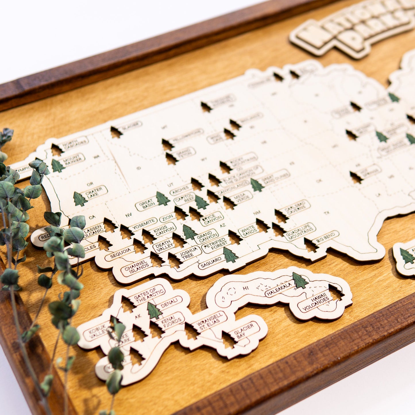 The National Parks Travel Map - Kutalp