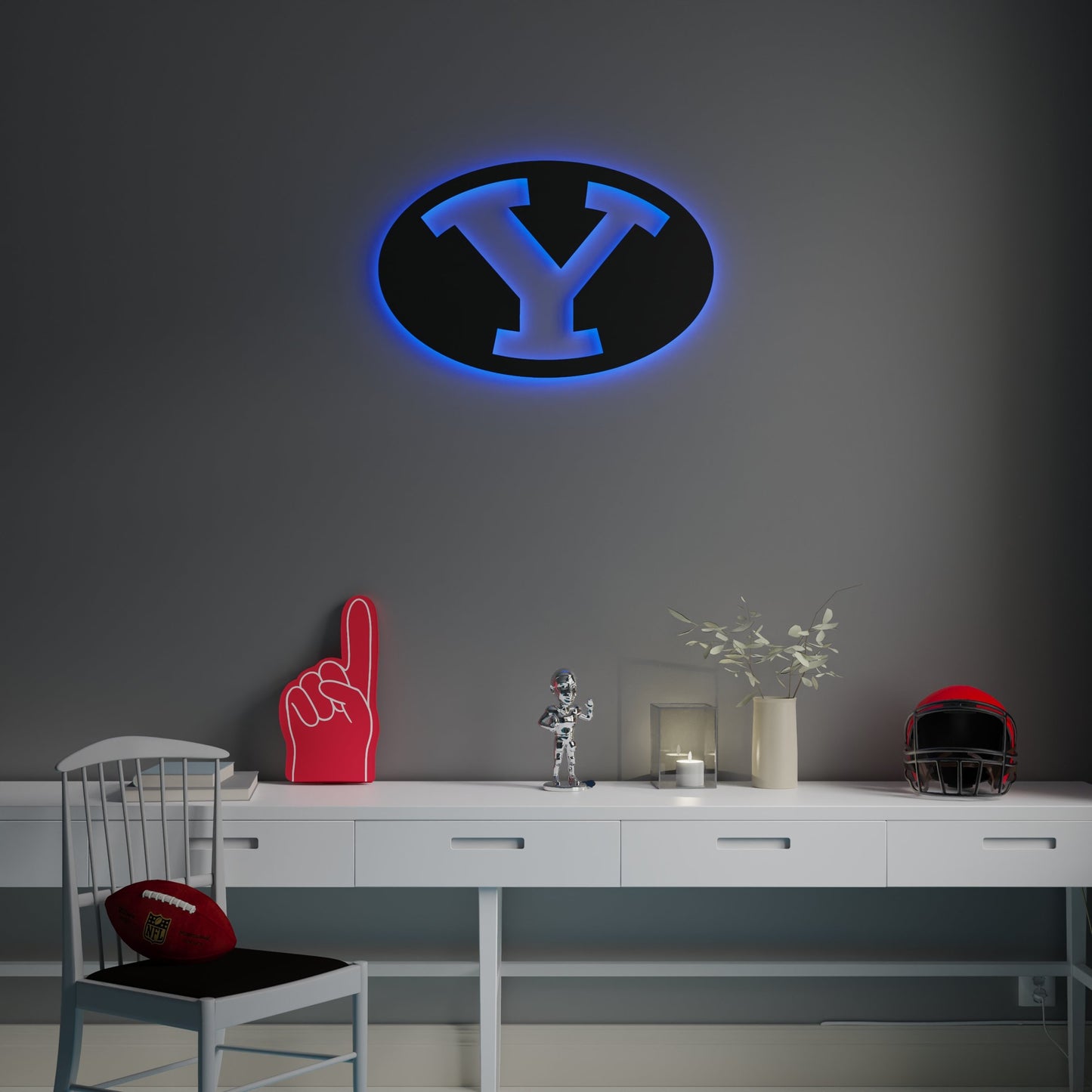BYU Cougars | Led Wall Sign - Kutalp