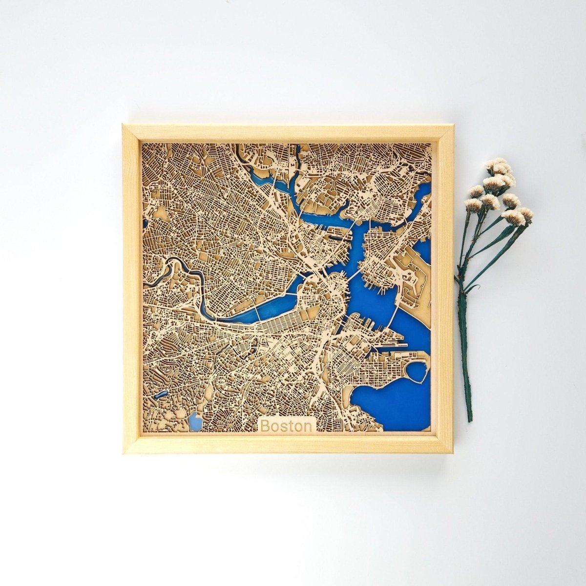 Custom Epoxy Map of Any City - Kutalp