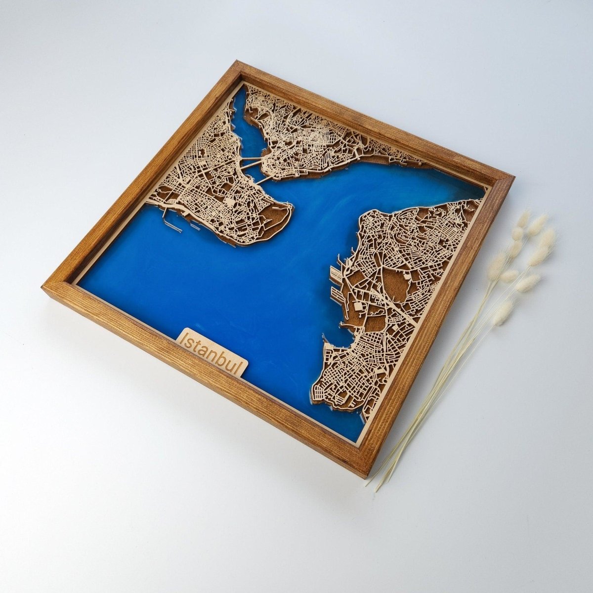 Wooden Map of Any City - Kutalp