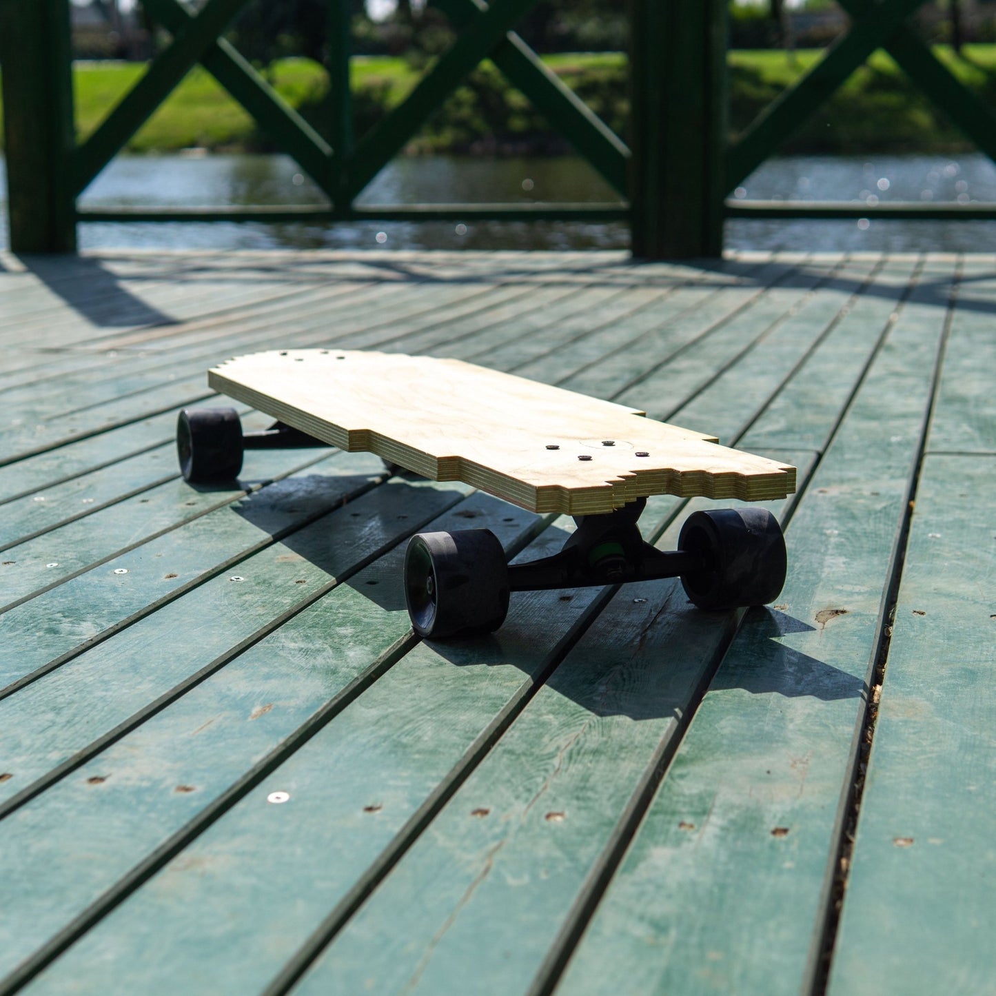 BigBoldPixel – Pixel Art Longboard / Surfskate / Skateboard (34") - Kutalp