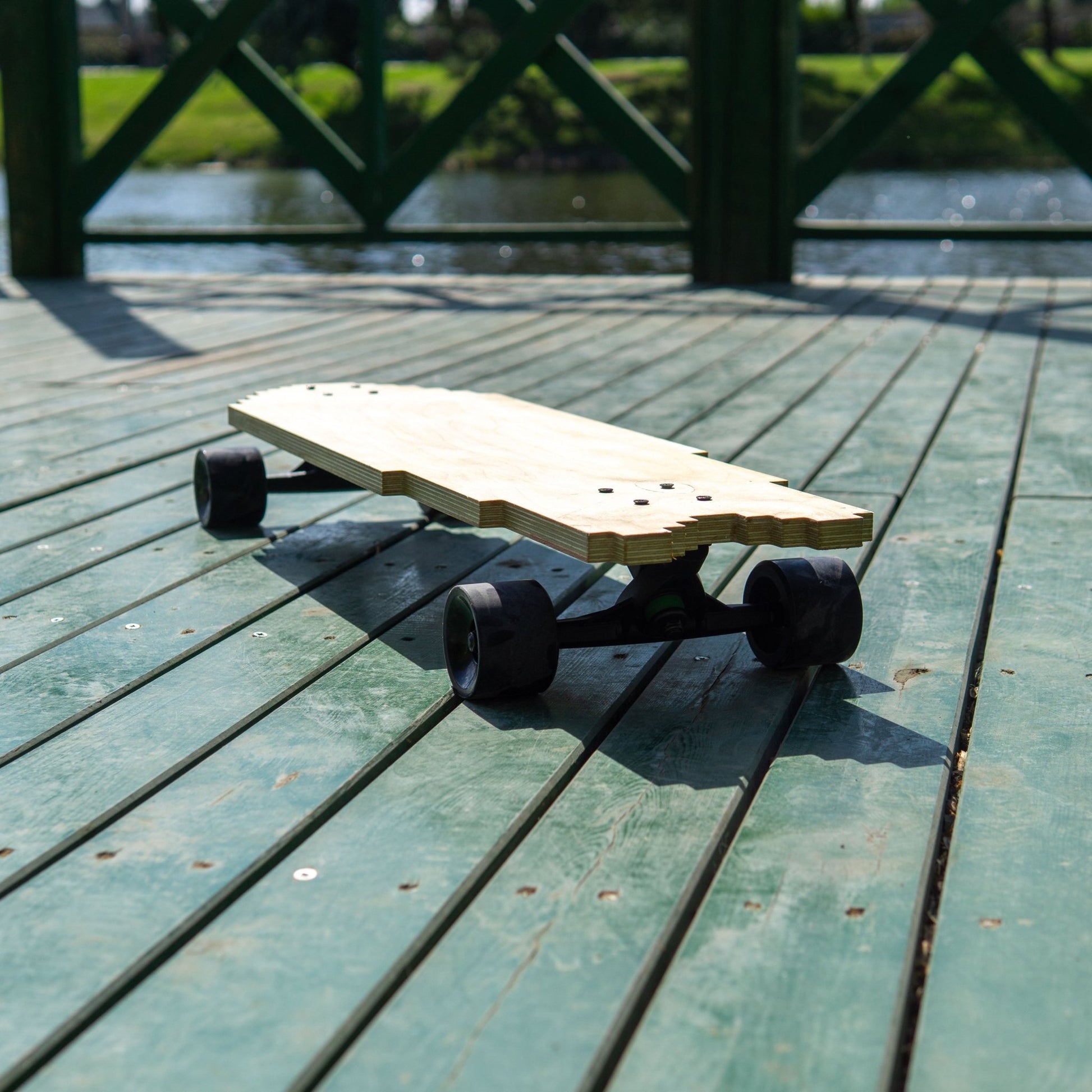BigBoldPixel – Pixel Art Longboard / Surfskate / Skateboard (34") - Kutalp