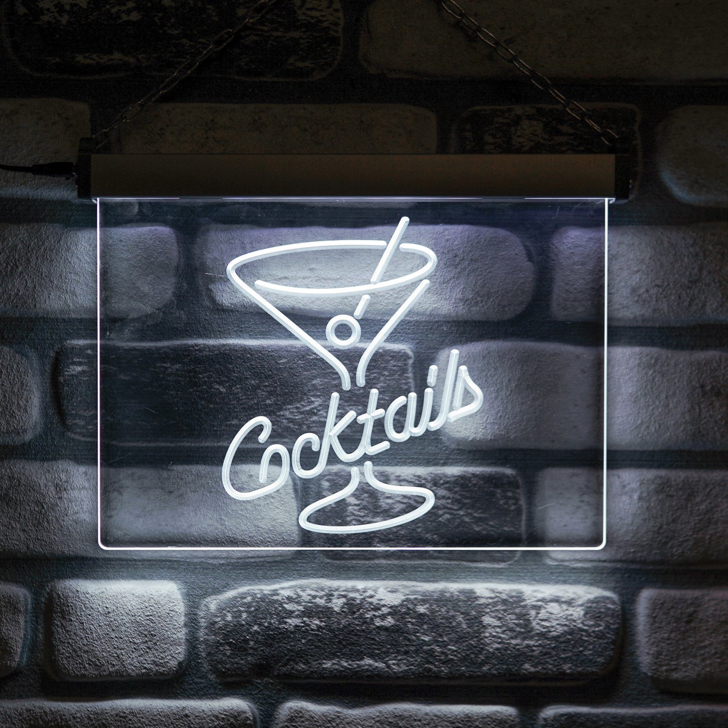 Coctails 2 Neon Wall Sign Solo - Kutalp