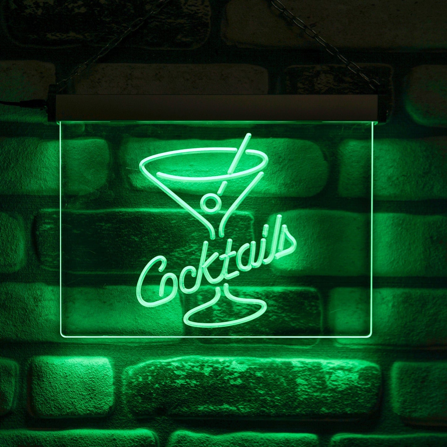 Coctails 2 Neon Wall Sign Solo - Kutalp