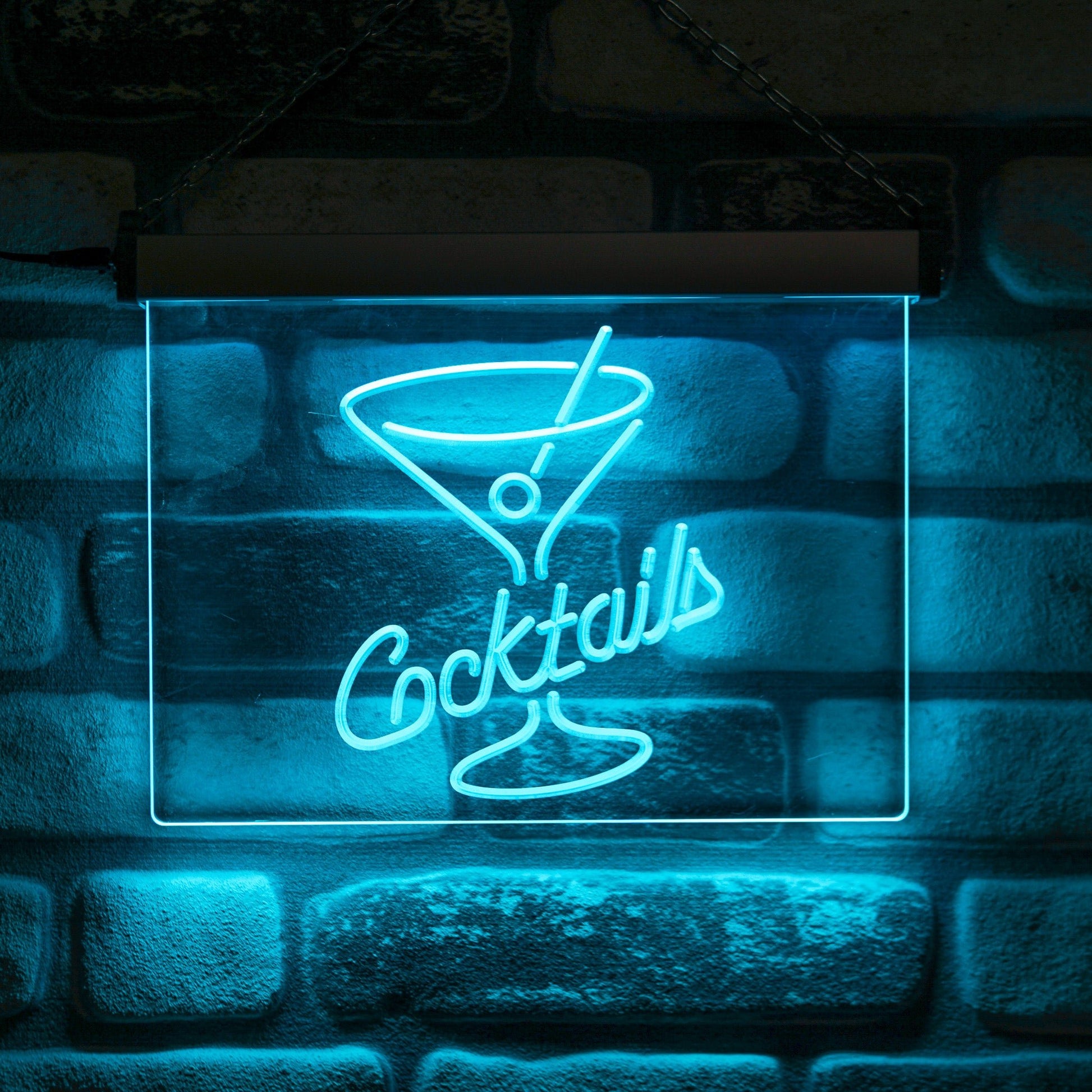 Coctails 2 Neon Wall Sign Solo - Kutalp