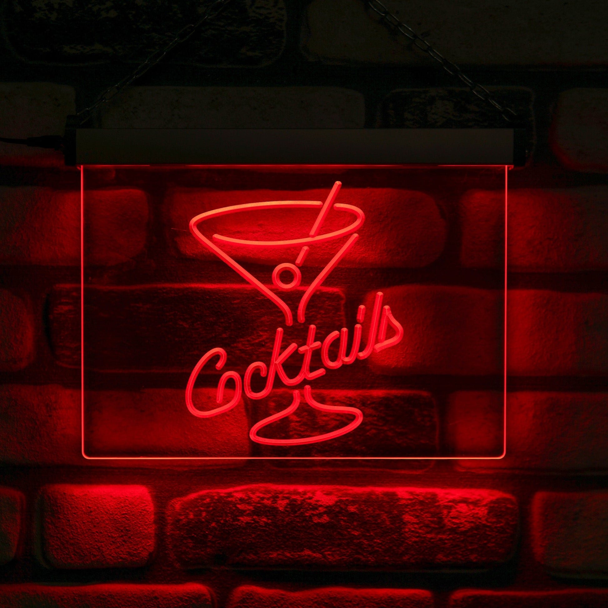 Coctails 2 Neon Wall Sign Solo - Kutalp