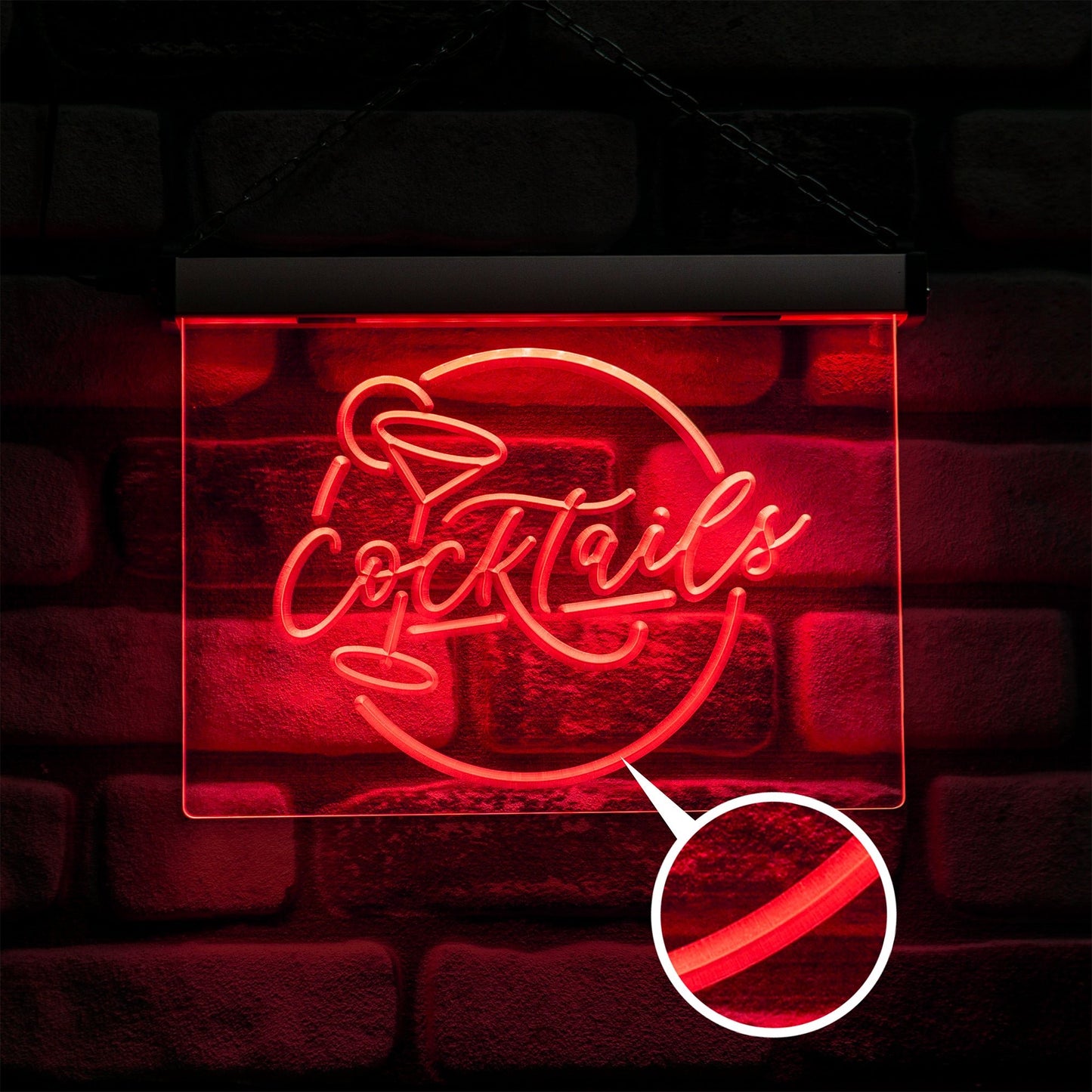 Coctails Neon Wall Sign - Kutalp