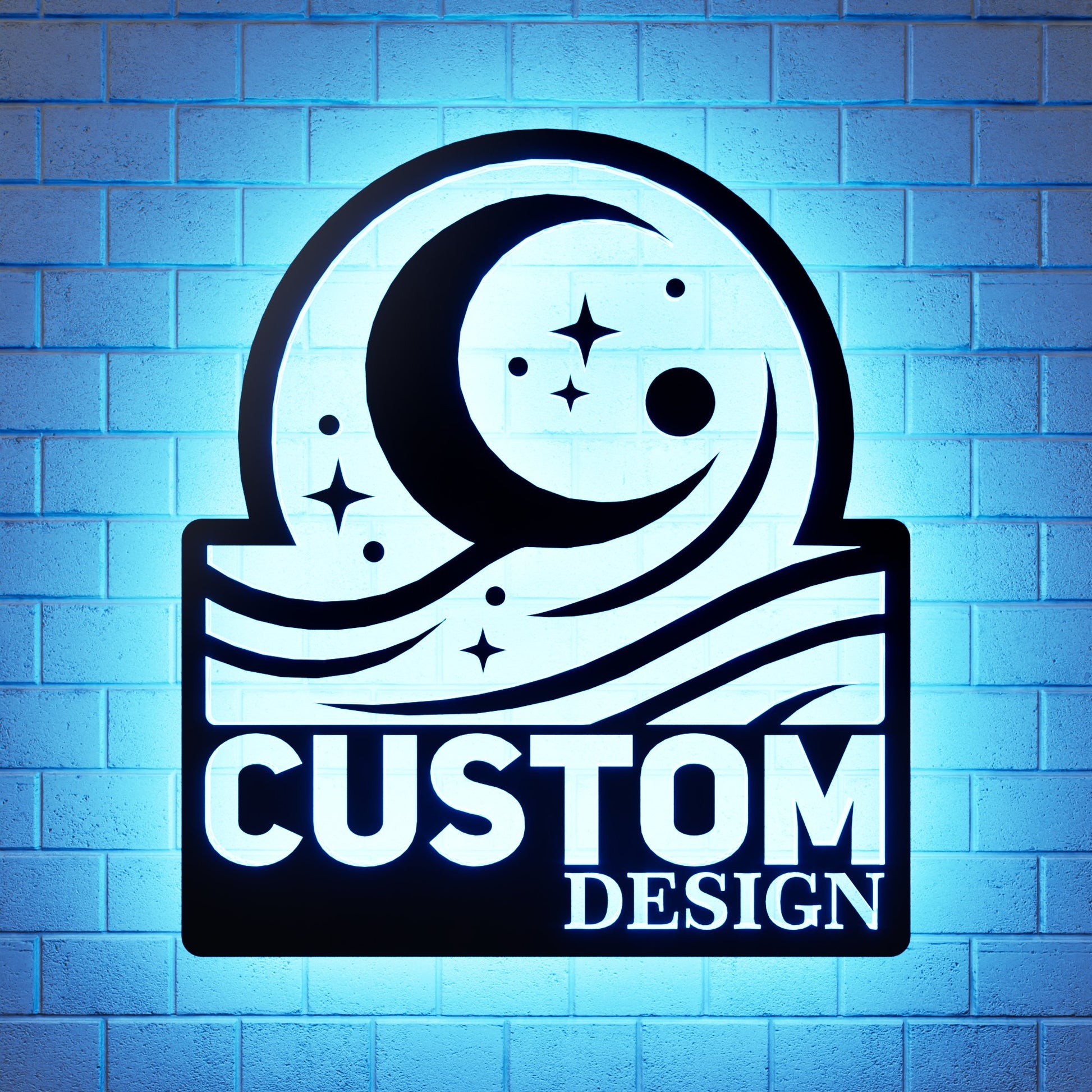 Custom Logo Design RGB Led Wall Sign - Kutalp