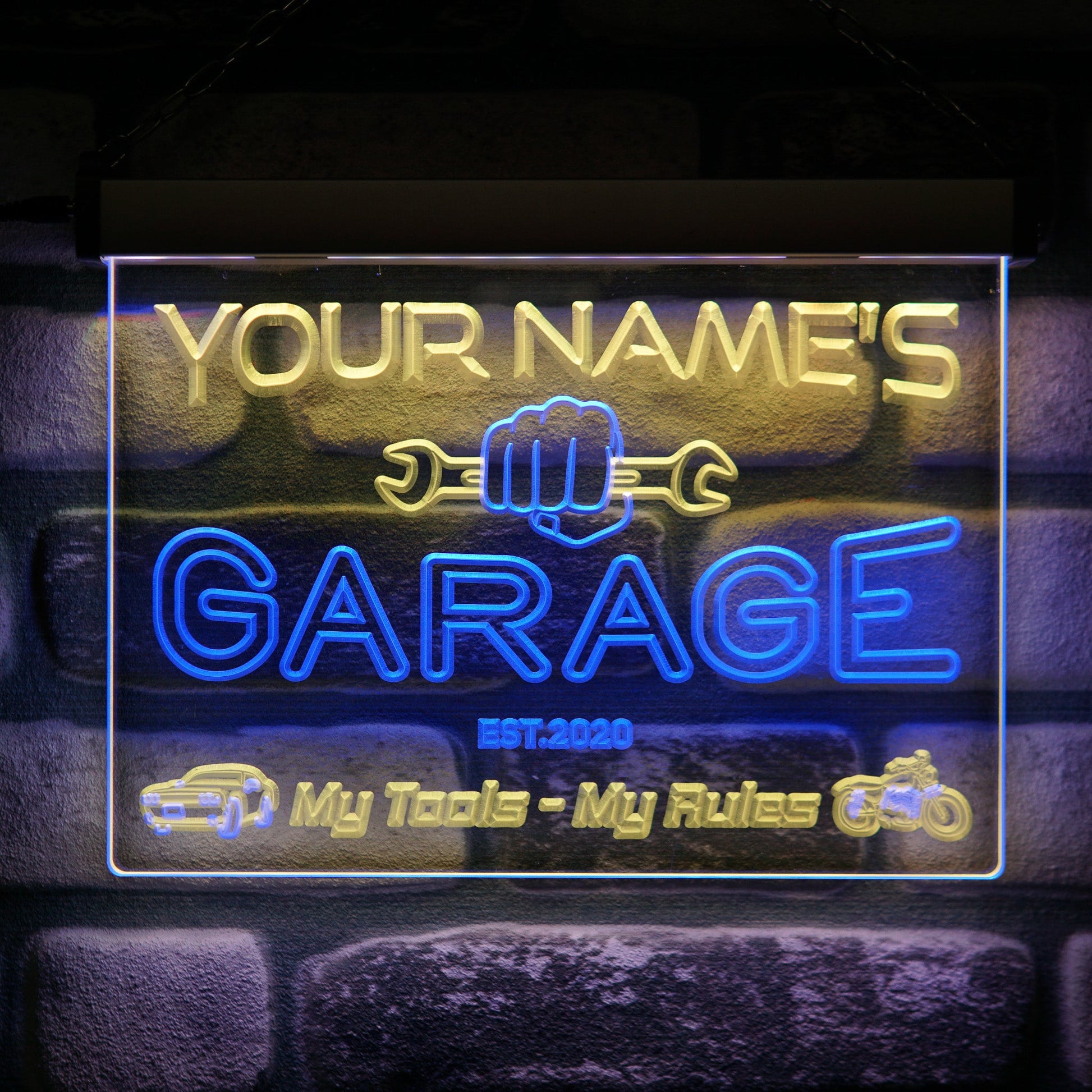 Garage Neon Wall Sign Duo - Kutalp