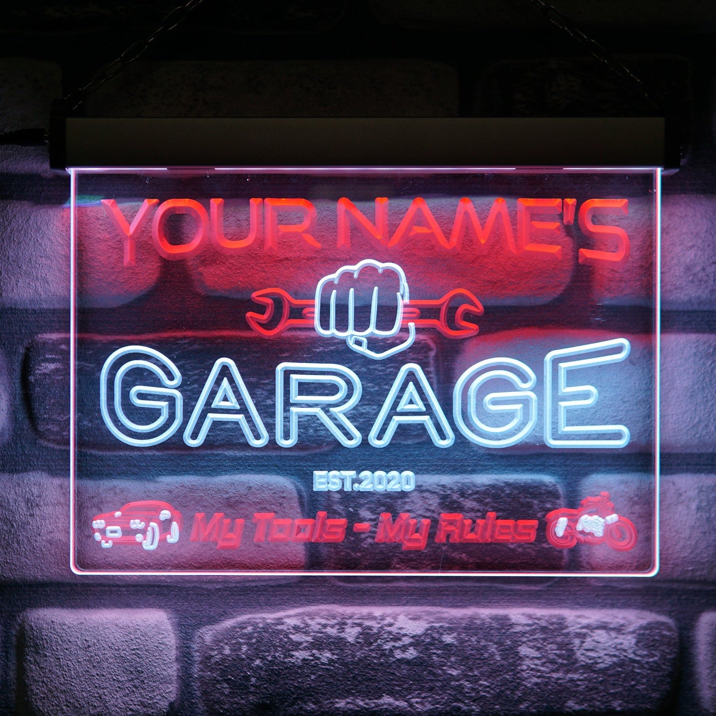 Garage Neon Wall Sign Duo - Kutalp