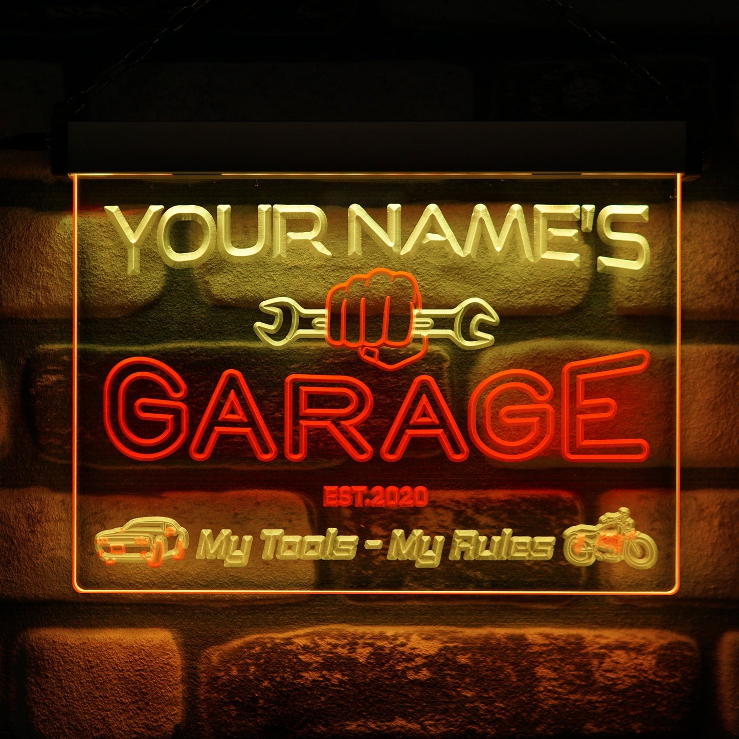 Garage Neon Wall Sign Duo - Kutalp