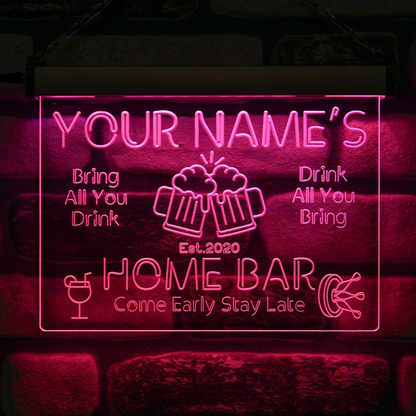 Home Bar Neon Wall Sign - Kutalp