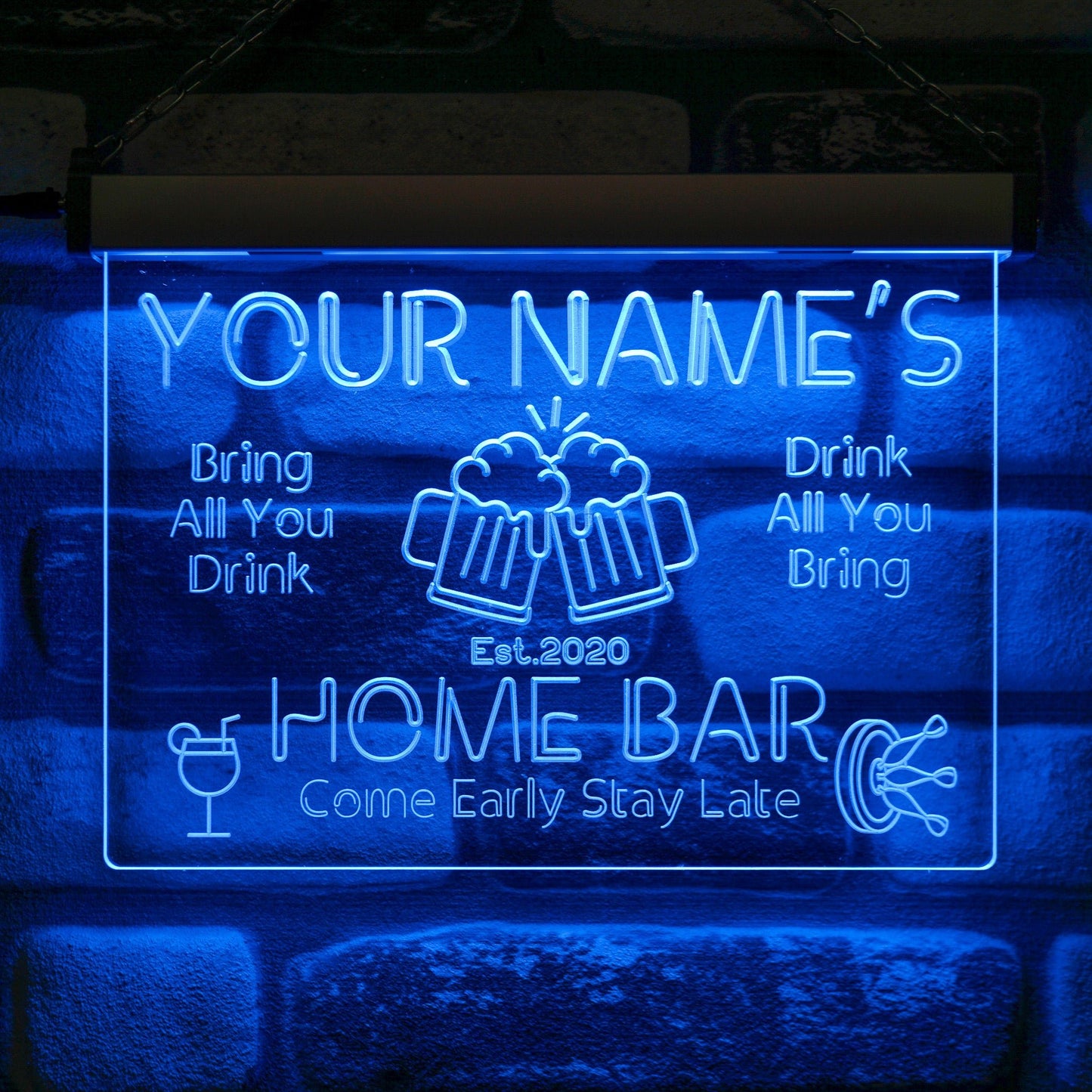 Home Bar Neon Wall Sign - Kutalp