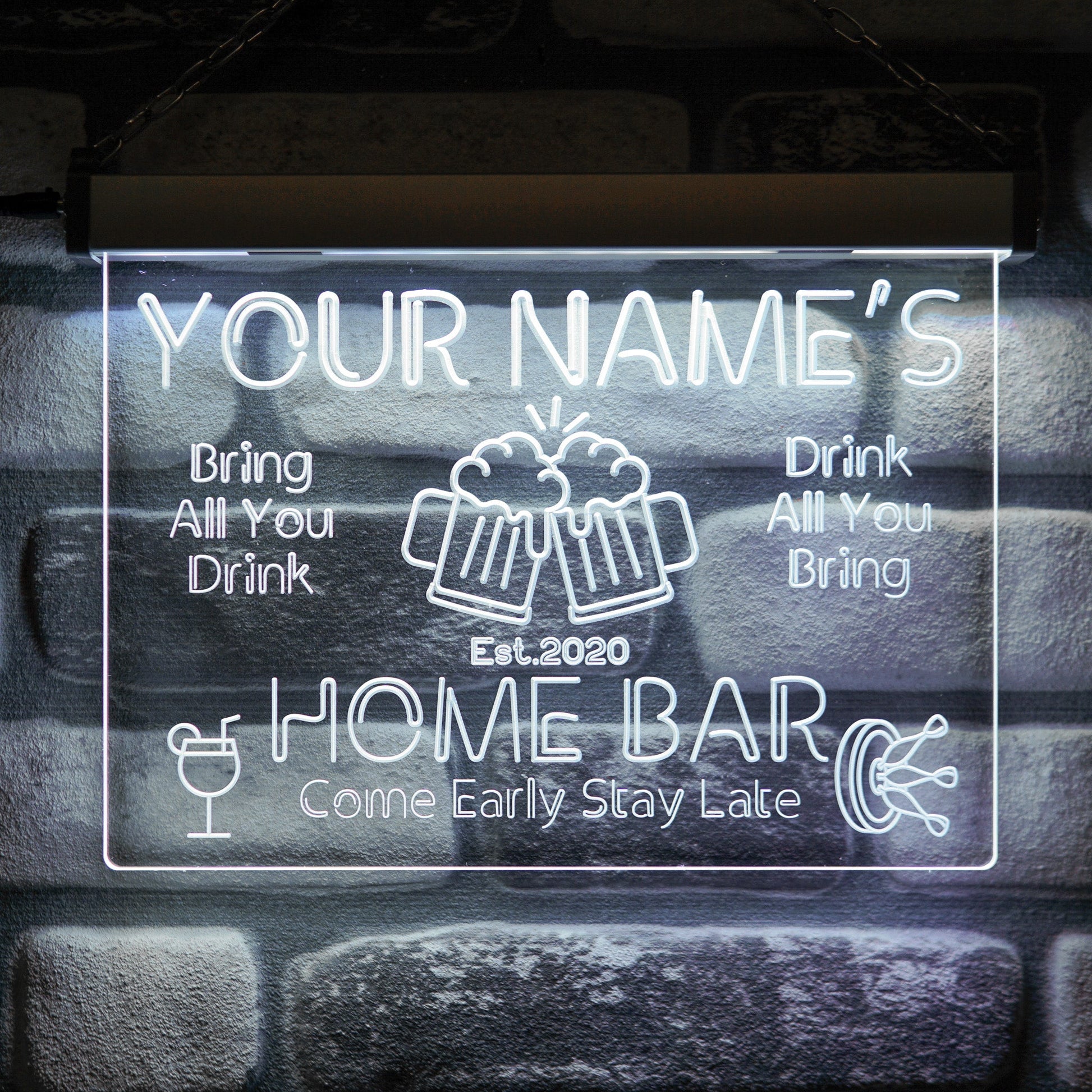 Home Bar Neon Wall Sign - Kutalp