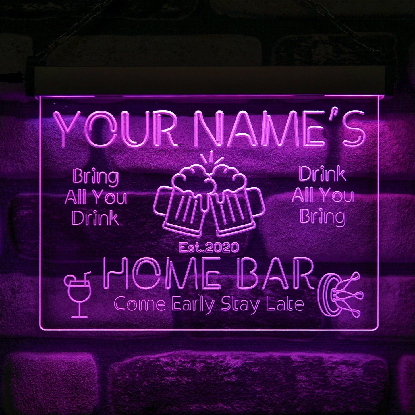 Home Bar Neon Wall Sign - Kutalp