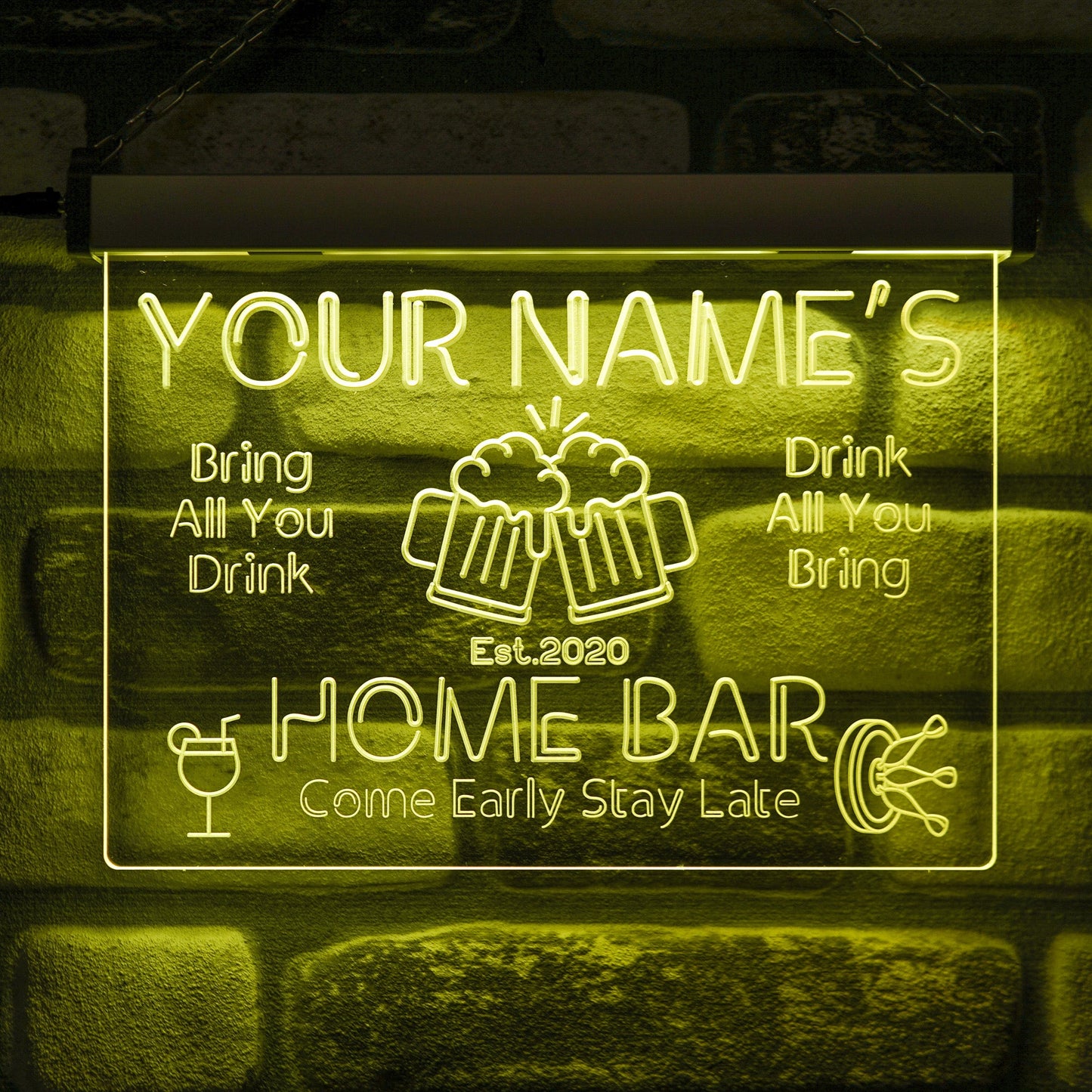 Home Bar Neon Wall Sign - Kutalp